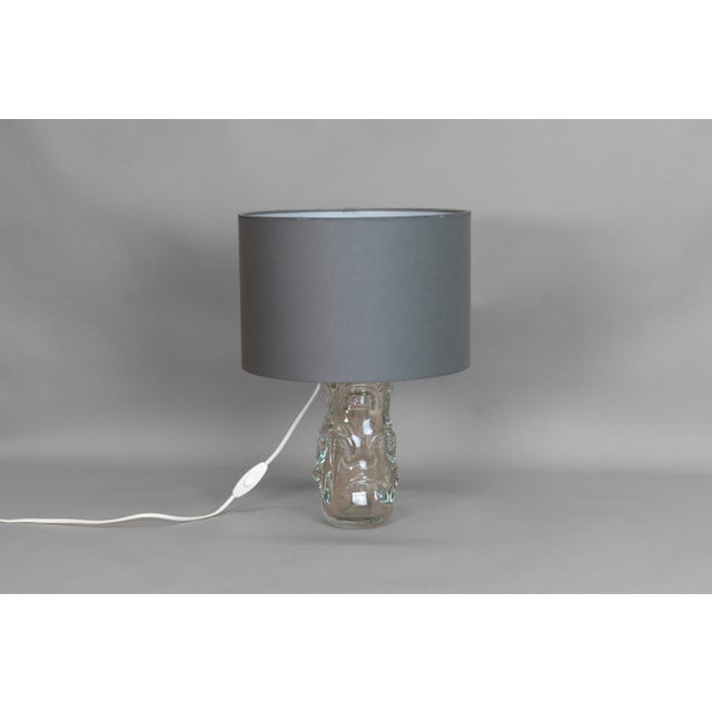 Mid-Century Modern Glass Table Lamp, 1970s For Sale - Image 8 of 8