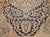 19th Century Farahan Sarouk Rug, Hand-Knotted Wool, Floral Medallion Pattern, Ivory & Navy, 5x6 For Sale - Image 15 of 18