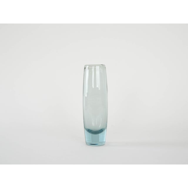 Vintage Danish Glass Vase by Per Lütken for Holmegaard, 1950s For Sale - Image 4 of 8