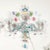 1950s Mid-Century Hand-Blown Murano 3-Arm Classical Wall Sconces - a Pair For Sale - Image 15 of 18
