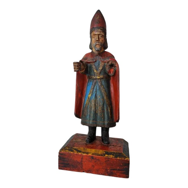 18th/19th Century Spanish Colonial Altar Figure For Sale