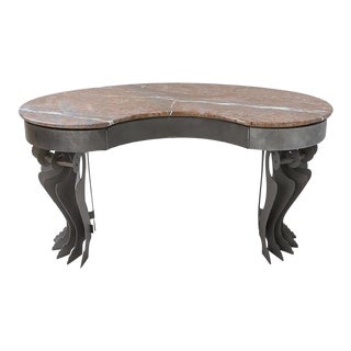 1990s Neoclassical Revival Style Desk For Sale