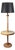 Gordon Martz Floor Lamp w Mosaic Ceramic Tile Table For Sale