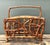 Vintage Bamboo Newspaper Rack For Sale - Image 11 of 12