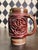 Oxblood Red Stanisław Konieczny Master Ceramicist Gdańsk Polish Art Pottery Relief Tankard, 1960s–70s For Sale - Image 8 of 8