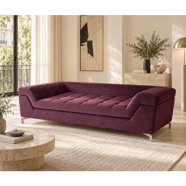 Contemporary Cine Sofa by Jean-Rémy Couradette For Sale - Image 3 of 6