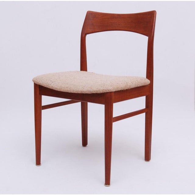 Mid-Century Modern Vintage Dining Chairs by Henning Kjaernulf for Vejle Stole Møbelfabrik, 1960s, Set of 3 For Sale - Image 3 of 16