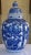 Blue Late 20th Century Large Scale Asian Temple Jar / Ginger Jar in Blue & White For Sale - Image 8 of 12