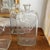 Antique 19th Century Delicate Hand Blown Etched and Decorated Bottle Decanters- Set of 4 For Sale - Image 4 of 9