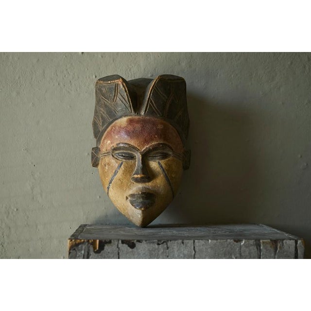 A rare Bena Lulua mask from the Kasai region of the Democratic Republic of the Congo, dating to the early to mid 20th...