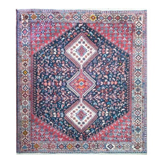 Vintage Persian Shiraz Rug For Sale