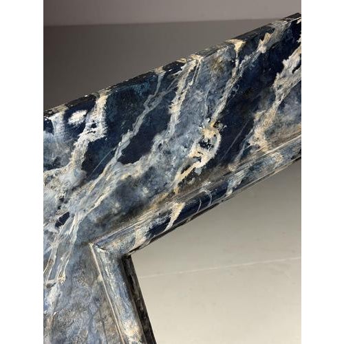 Faux Marble Painted Mirror, 1890s For Sale - Image 3 of 14