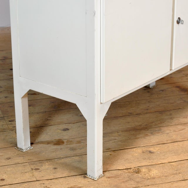 Vintage Medical Cabinet in Glass and Iron, 1970s For Sale - Image 6 of 10
