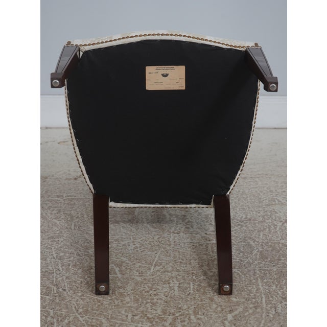 Set of 8 Kindel Mahogany Shield Back Dining Chairs For Sale - Image 17 of 18