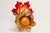 Orange and Red Murano Glass Vase from Fratelli Toso, 1960s For Sale - Image 4 of 15
