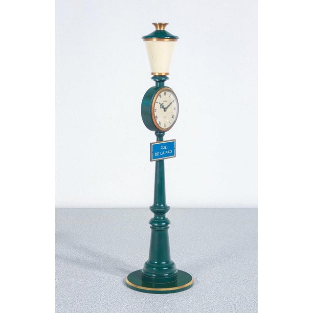 Rue de la Paix Lamp Clock from Jaeger For Sale - Image 11 of 18