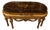 1960s French Louis XVI Marquetry Empire Revival oval center table For Sale