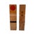 Mid-Century Modern Mid-Century Modern Artisan Made Wood and Resin Salt & Pepper Shakers- a Pair For Sale - Image 3 of 12