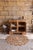 Low Art Deco Sideboard in Carved Oak and Grey Marble, 1930s For Sale - Image 4 of 7