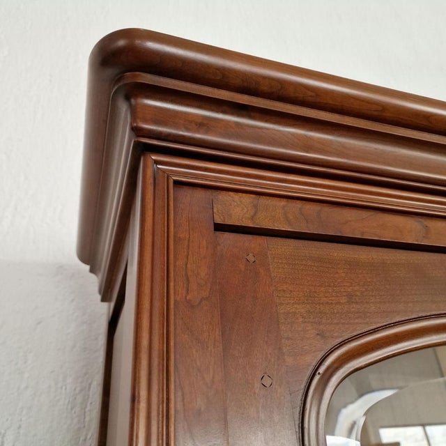 2000 - 2009 Wooden Showcase Cabinet, 2000s For Sale - Image 5 of 11