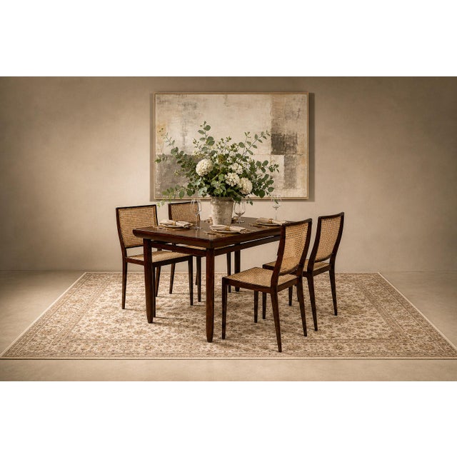 Brown Brazilian Modern Rectangular Table in Rosewood, Jorge Jabour, 1960s For Sale - Image 8 of 15
