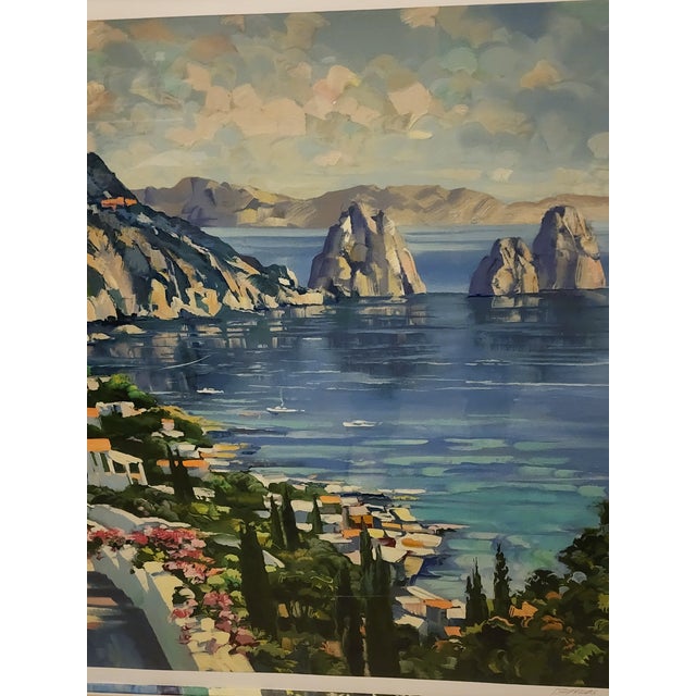 1990s Isle of Capri Serigrap Print by Howard Behrens For Sale - Image 11 of 16