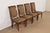 Ethan Allen Ethan Allen French Regency Louis XVI Carved Cherry Wood Upholstered Dining Chairs, Set of Four For Sale - Image 4 of 10