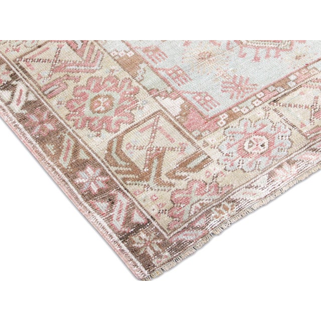 Traditional 1960s Turkish Oushak Rug For Sale - Image 3 of 5