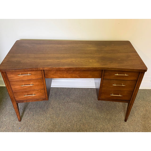 Broyhill 1960s Broyhill Saga Desk and Chair Set For Sale - Image 4 of 8