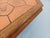 Octagonal Oak Coffee Table from Barrois with Vallauris Ceramic Herbarium Top, 1960s For Sale - Image 15 of 17