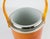 Christofle Chrome and Red Tea Amber Lucite Barware Ice Bucket, circa 1970 For Sale - Image 10 of 15