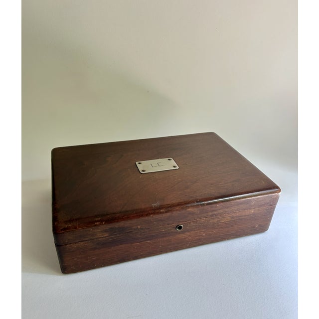 Mid 20th Century Vitrolite Lined Lidded Humidor For Sale - Image 18 of 18