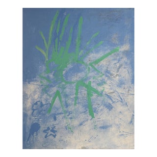 Leif Ritchey, Large Contemporary Abstract Painting Leif Ritchey American Modernist Moody Blues For Sale