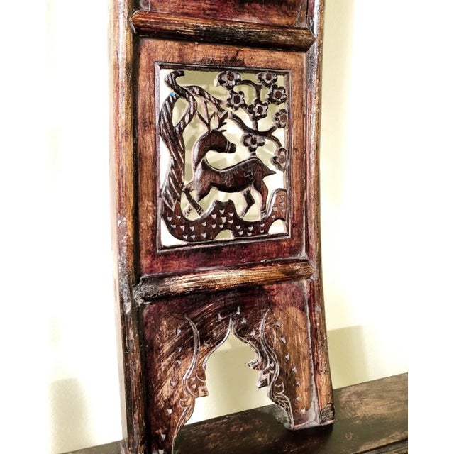 Antique Chinese High Back Arm Chairs, Circa 1800-1849 - A Pair For Sale - Image 9 of 11