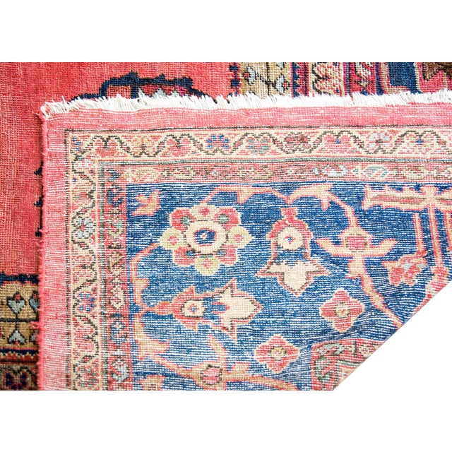 Early 20th Century Persian Sultanabad Rug For Sale - Image 4 of 15