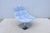 Mid-Century Modern Modern Contemporary Knoll Jehs+Laub Swivel Lounge Chair in Blue and White Fabric For Sale - Image 3 of 18
