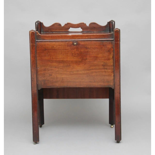 Mahogany Bedside Cupboard, 1780s For Sale - Image 11 of 11