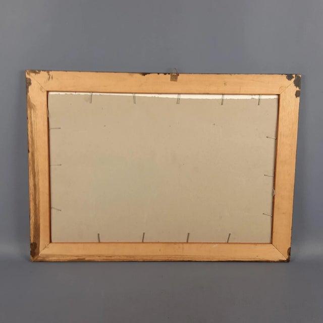 Modern J. J. Saurat, Subjects on Camels in the Desert, 20th Century, Watercolor, Framed For Sale - Image 3 of 11