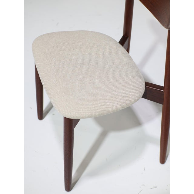 Vintage Danish 58 Dining Chairs in Teak by Harry Østergaard for Randers Møbelfabrik, 1960s, Set of 6 For Sale - Image 13 of 18