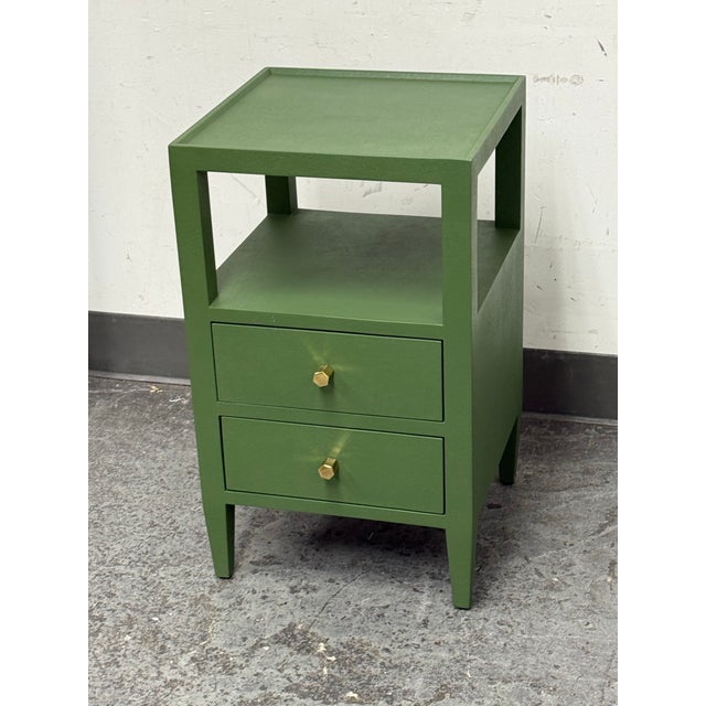 Made Goods Jarin Nightstand, Moss For Sale - Image 12 of 12