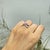 Ruby Red Art Deco Style Baguette Ruby & Diamond Statement Ring in 925 Silver Size 8 For Sale - Image 8 of 15