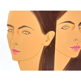 Alex Katz, Olivia 2 (From Oliva Suite), Large Hand Signed Silkscreen For Sale