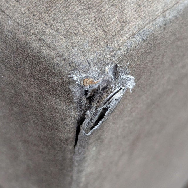 Room & Board 3-Seat Gray Sofa For Sale - Image 9 of 10