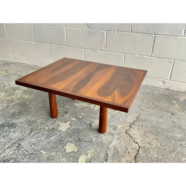 Handmade “Oikado” Low Table in Black Walnut by Montaperto Studios, 2023 For Sale - Image 10 of 12