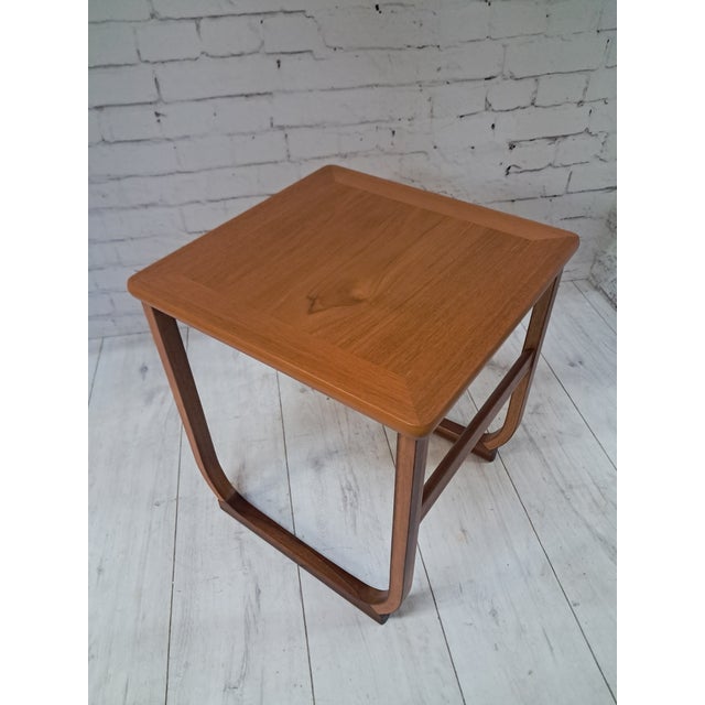 Mid-Century Modern Nesting Tables in Teak by Nathan for Parker Knoll, 1970s, Set of 3 For Sale - Image 16 of 18