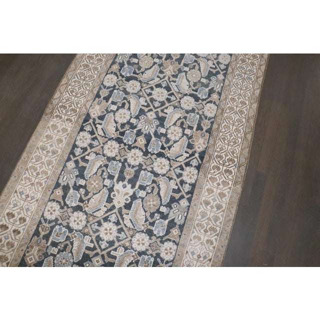 A long Persian hamedan runner from the middle of the 20th century