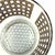 Large Vintage 22k Gold Embellished Glass Canella Ice Bowl by Culver LTD For Sale - Image 9 of 11