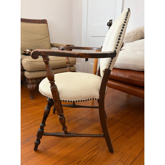 Late 19th Century Victorian Small Chair For Sale In Chicago - Image 6 of 7