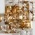Metal Crystal Gold-Plated Wall Sconce attributed to Kinkeldey, Germany, 1970s For Sale - Image 7 of 12