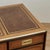 Vintage Campaign Style Leather Top Desk by Baker Collectors Edition For Sale - Image 12 of 17